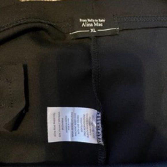 🆕 Maternity Work Pants - Stretch Over-Bump Capris 🤰🏻 - Picture 8 of 11